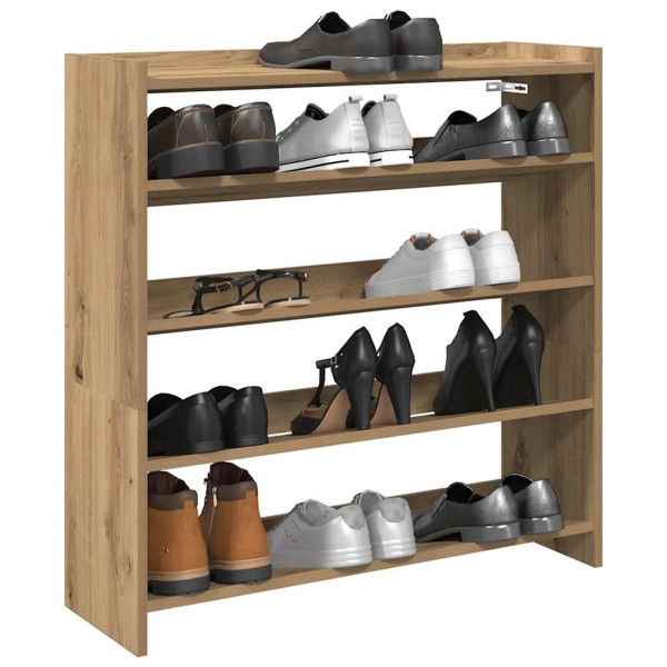 Zapatero artesanal de madera contrachapada 80x25x81 cm D