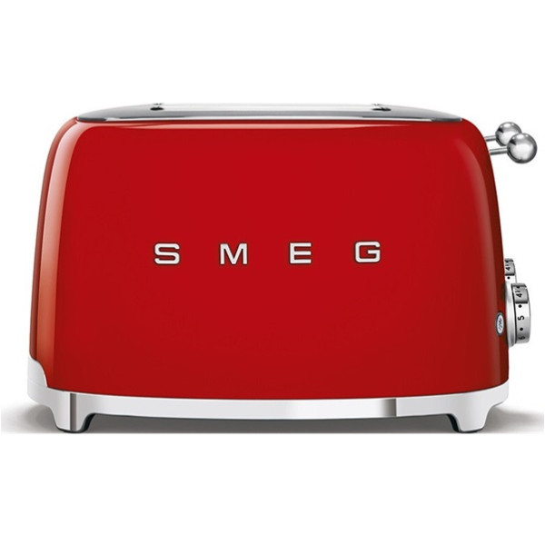 SMEG TOASTER 4x4 50´STYLE RED TSF03RDEU D