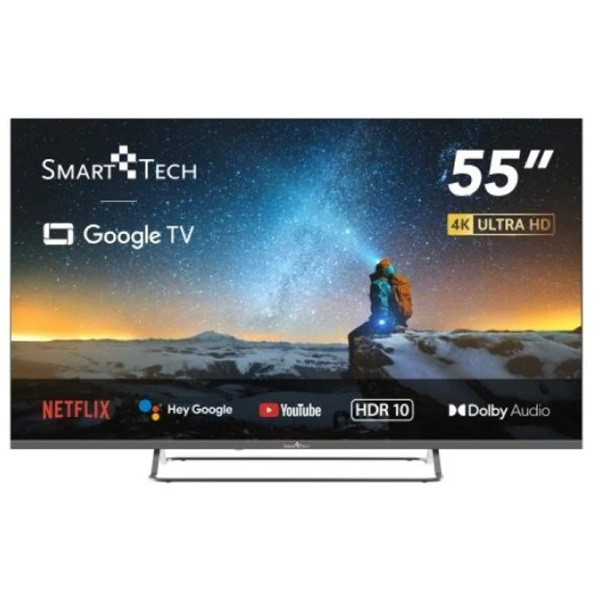 TELEVISIÓN LED SMART TECH UHD 55   55UG02V GOOGLE TV D