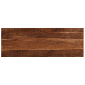 Tablero mesa rectangular madera maciza reciclada 140x60x2.5 cm D