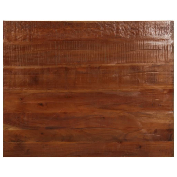 Tablero mesa rectangular madera maciza reciclada 100x80x3.8 cm Tablero mesa rectangular madera maciza reciclada 100x80x3.8 cm D