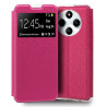 Funda COOL Flip Cover para Xiaomi Redmi 14C Liso Rosa 1
