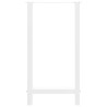 Patas de mesa de centro acero blanco 2 uds 40x(90-91) cm 5