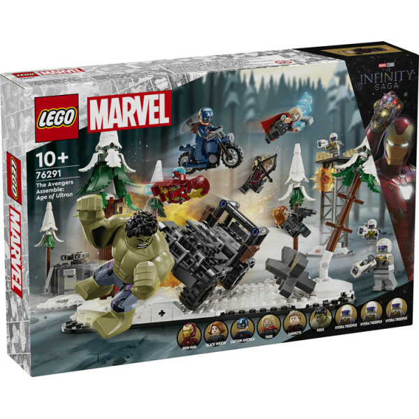 Avengers maravilhosos Lego reunidos: era de ultron D