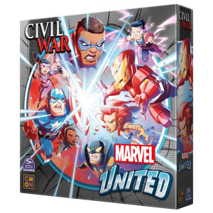 Juego de mesa marvel united civil war D