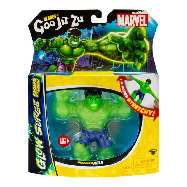 Bandai Goo Jit Zu DC Figura Incrível Hulk Glow Surge D