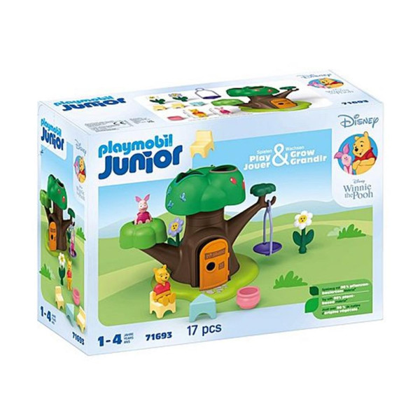 Playmobil junior  disney: winnie the pooh y piglet casa del árbol D