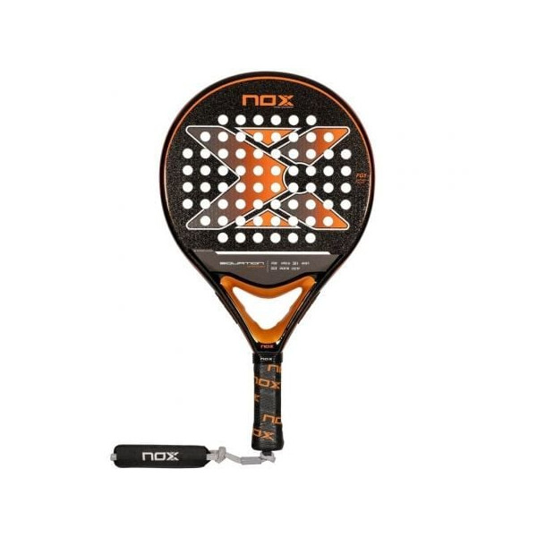 Pala de Pádel Noxsport Equation Advanced negro/naranja D