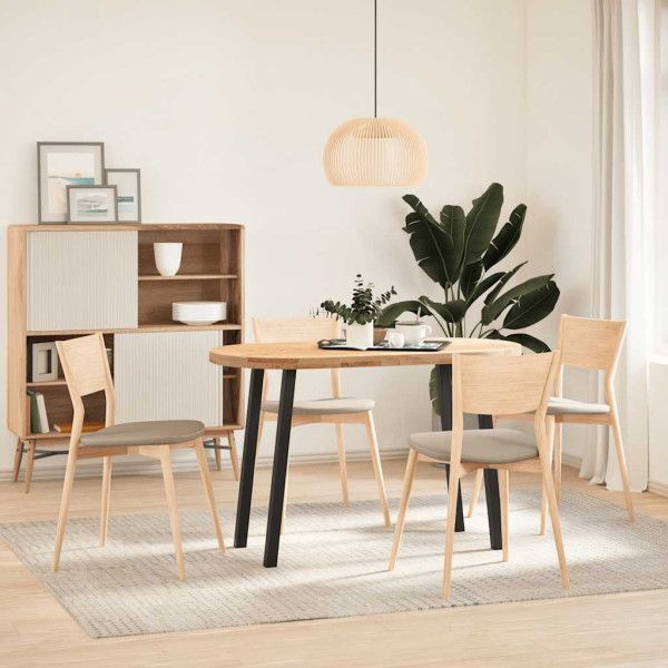 Patas para mesa de centro 4 uds acero negro 72 cm M 3