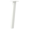 Patas para mesa de centro 4 uds acero blanco 30 cm 2