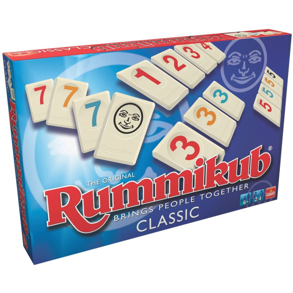 Jogo de tabuleiro pegi 6 original Rummikub D