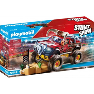 Playmobil stuntshow monster truck horned D