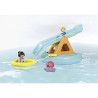 Playmobil junior aqua: isla de baño con tobogán 5