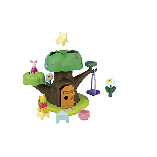 Playmobil júnior disney: winnie o pooh e casa de árvore de leitões M 2