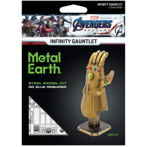 Modelo de metal marvel guantelete D