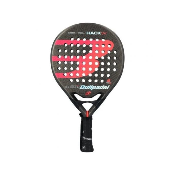 Pala de pádel bullpadel hack w 2019 (ale salazar)/ roja y negra D