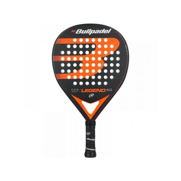 Pala de pádel bullpadel legend 4.0 2022/ naranja y negra D