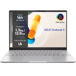 Asus vivobook oled m5406na - qd082w  amd ryzen 5 7535hs 14pulgadas 16gb ssd512gb w11 D