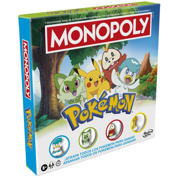 Juego de mesa monopoly pokemon D