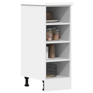Armario inferior de cocina madera contrachapada 30x44.5x81.5 cm D