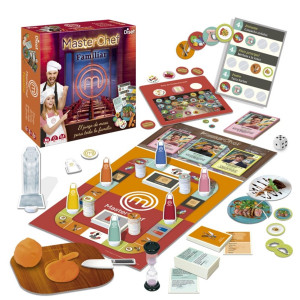 Jogo de tabuleiro masterchef da família Pegi 10 H