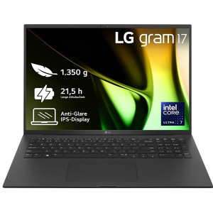 LG GRAM 17.3" Intel Core Ultra 7 32GB RAM 1TB 17Z90S-G.AD78B negro D