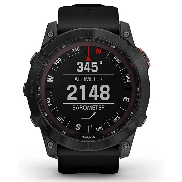 Garmin Relógio Fenix 7X Solar Preto PREMIUM USADO D