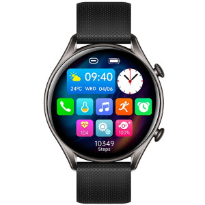 Reloj smartwatch my phone watch el black 1.32pulgadas D