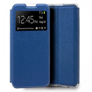 Fundação COOL Capa de Flip para Samsung A515 Galaxy A51 luz azul D