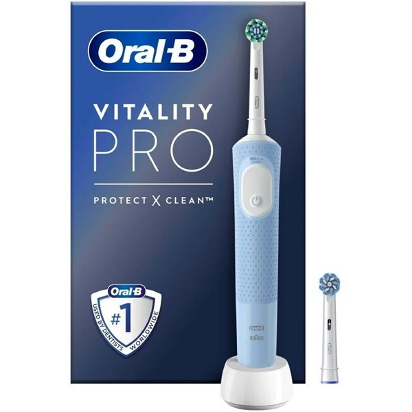 Cepillo dental braun oral-b vitality pro/ incluye 1 recambio/ azul D