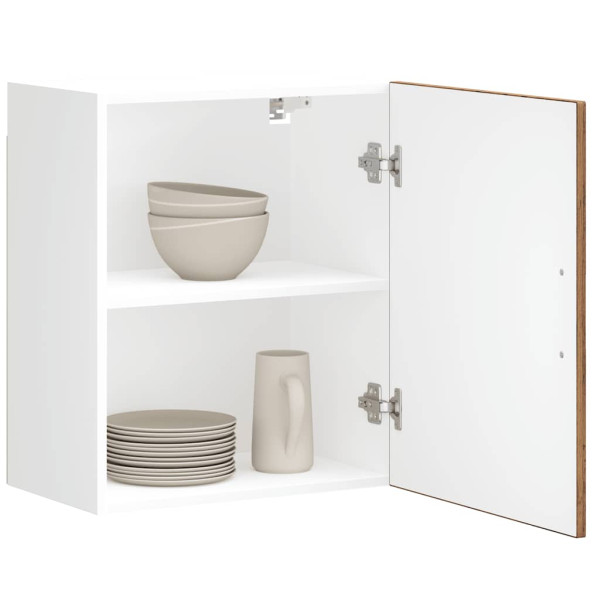 Armario de pared de cocina Porto madera vieja madera ingeniería Armario de pared de cocina Porto madera vieja madera ingeniería D