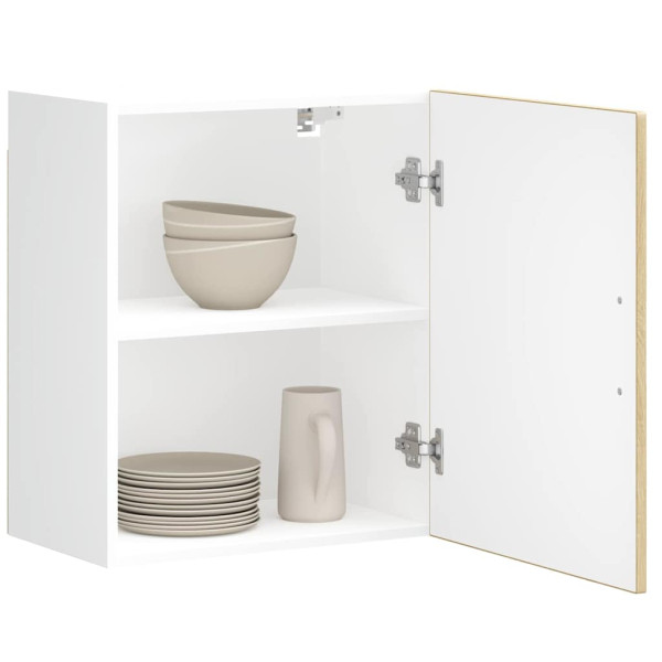 Mueble de pared cocina madera contrachapada Porto roble sonoma Mueble de pared cocina madera contrachapada Porto roble sonoma D