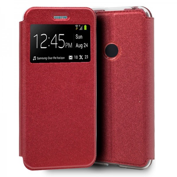 Fundação COOL Capa de Flip para Xiaomi Redmi Note 8 / Nota 8 (2021) Red Lise D