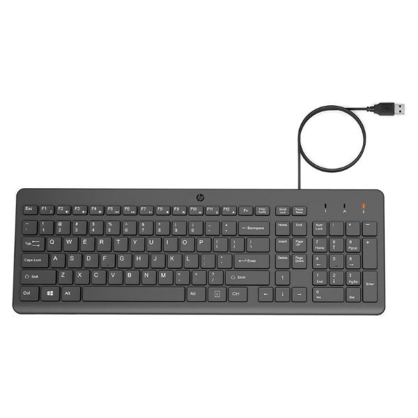 Teclado HP 150 negro D