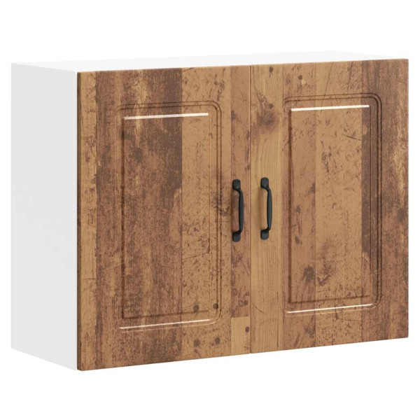 Armario de pared cocina Kalmar madera vieja madera ingeniería Armario de pared cocina Kalmar madera vieja madera ingeniería D