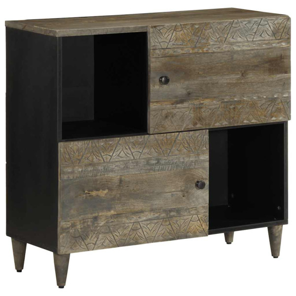 Aparador 80x33x75 cm madera maciza mango D
