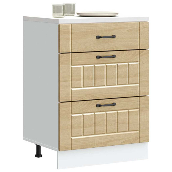 Mueble bajo de cocina Lucca roble sonoma Mueble bajo de cocina Lucca roble sonoma D