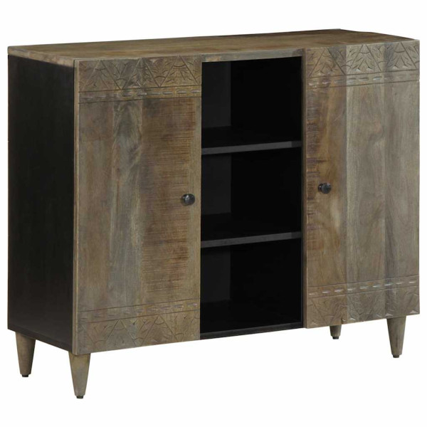Aparador 90x33x75 cm madera maciza mango D
