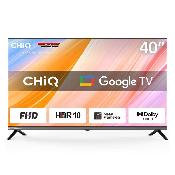 Smart TV CHIQ 40" LED HD L40M9V preta D