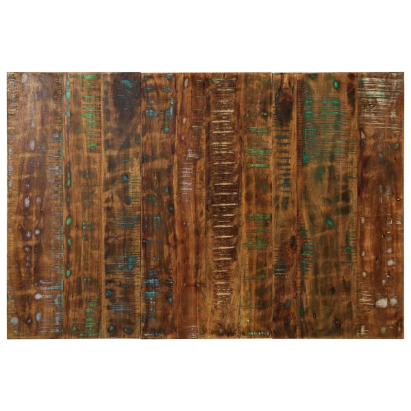 Cabecero de cama multicolor 120 cm madera maciza reciclada Cabecero de cama multicolor 120 cm madera maciza reciclada D