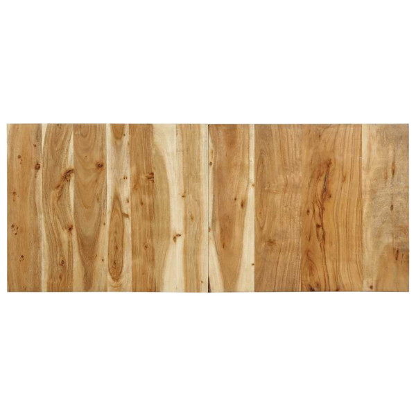 Cabecero de madera maciza de pino 120 cm acacia Cabecero de madera maciza de pino 120 cm acacia D