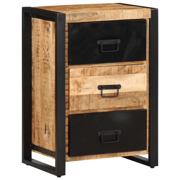 Cajonera madera maciza de mango 50x35x70 cm Cajonera madera maciza de mango 50x35x70 cm D