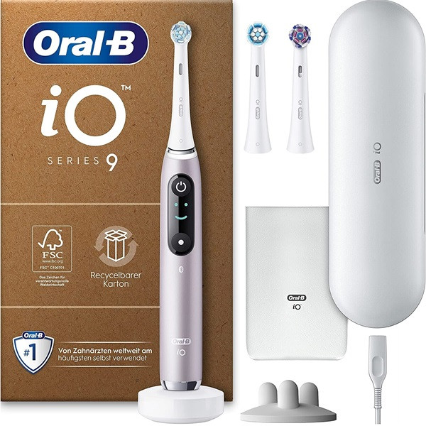 Escova de dentes elétrica Oral-B IO 9 Plus Edition branca D