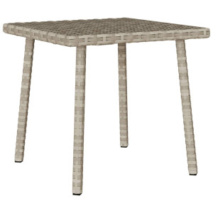 Mesa centro jardín rectangular gris claro 40x40x37cm D
