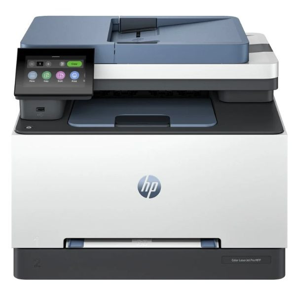 Multifunción láser color hp laserjet pro mfp 3302fdw wifi/ fax/ dúplex/ adf/ blanca y azul D