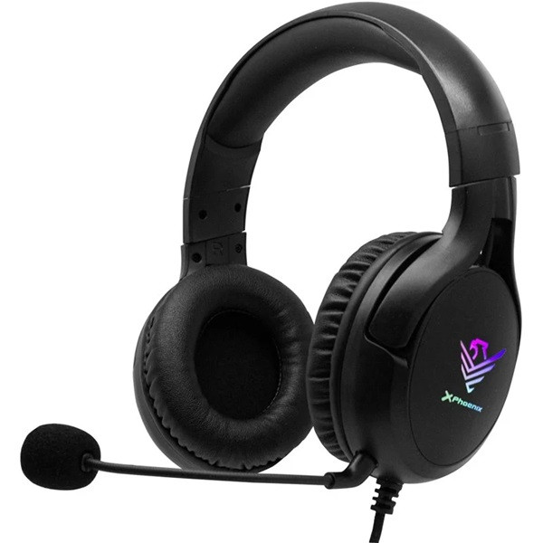 Auriculares Gaming con micrófono X-Spectrum RGB negro D