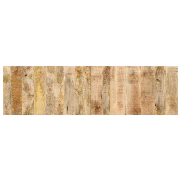 Cabecero de cama 180 cm madera maciza de mango rugoso Cabecero de cama 180 cm madera maciza de mango rugoso D