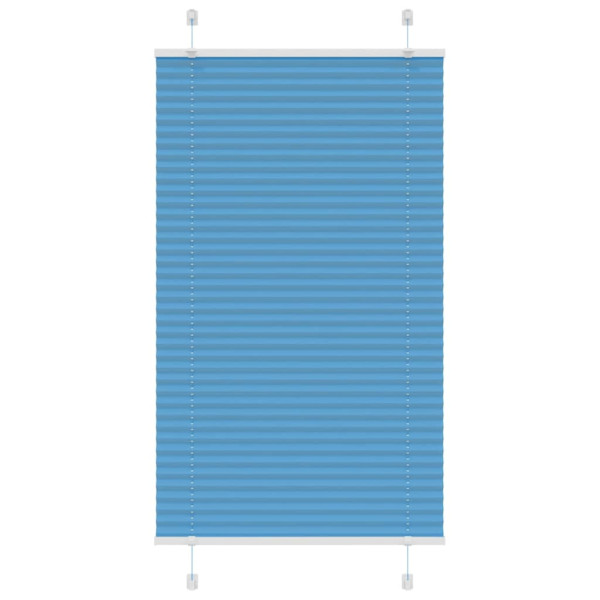 Estor Plisado azul 70x150 cm Tela Ancho 69.4 cm Poliéster D