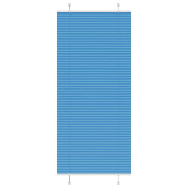 Estor Plisado azul 95x200 cm Tela Ancho 94.4 cm Poliéster D