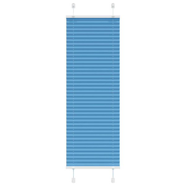 Estor Plisado azul 40x100 cm Tela Ancho 39.4 cm Poliéster D